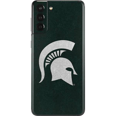Michigan State University Spartans Logo Galaxy S21 Plus 5G Skin